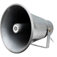 SHOW TC15AH IP66 Aluminium 15Watt 100V Line Horn Speaker with U Shaped Bracket