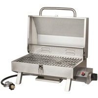 Rovin Portable Gas BBQ Fat with Deflector and Capture Tray
