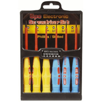 6 Piece Precision Insulated Screwdriver Set Include Storage case