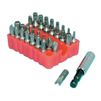 The Power Driver Bit Set Tamperproof In Hex drive type