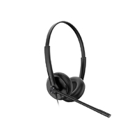 Yealink TEAMS-UH34SE-D-C Teams Certified Wideband Noise Cancelling Headset,USB-C and 3.5mm Jack,Controller with Teams Button,Ultra Lightweight Design