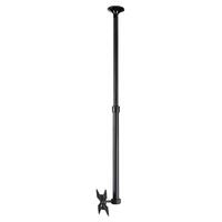 ATDEC Telehook 1040 Tilt Ceiling Mount Long up to 1800mm. Max load 25kg. VESA up to 200x200. Black