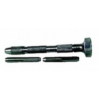 Pin Vice for drilling delicate PCBs plastic cases metal with two internal collars