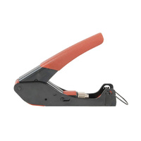 Multi Function Compression Crimping Tool for F-Type Plugs Spring-Loaded Clamp
