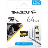 Team ROUP HIGH ENDURANCE 64GB Micro SDXC