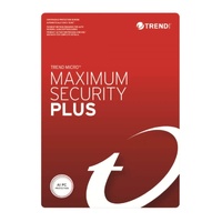 Trend Micro Maximum Security Plus (3 Devices) 1 Year Retail Mini Box Auto Renew (Plus = Secure VPN / Cleaner Pro)