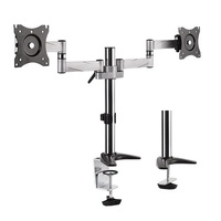 TiXX DMM02 Desktop Monitor Mount Dual Max 8Kg