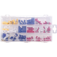 Mixed Terminal Kit Assorted Crimp in Plastic Case 160 Pack