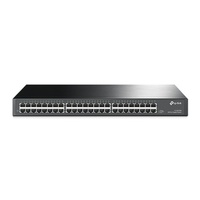 TP-Link TL-SG1048 48-Port Gigabit Rackmount Switch 19-inch rack-mountable steel case 96Gbps Switching Capacity IEEE 802.3x flow control Auto MDI/MDIX