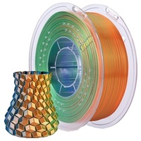 Elegoo TL6424 Silk PLA Filament Silk Blue Green Orange 1.75mm 1kg