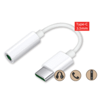 Sansai USB-C to 3.5mm Audio Converter Portable Mini Design Easy to Use