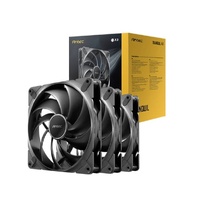 Antec Tranquil140, PWM, 2000RPM, 59.23CFM, 2.46mmH₂O, 4 Pin PWM Connector, 140mm x 25mm Performance  case Fan, Tranquil Series 3 Pack(LS)