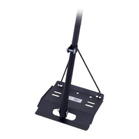 OGG LABS Tile Roof Tripod Mount Black Base with 1.2m Gal Mast