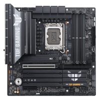 ASUS TUF GAMING B860M-PLUS WIFI LGA1851 mATX Motherboard 256GB, DDR5, 1 x PCIe 5.0,  3 x M.2 slots,  4 x SATA, WiFi 7, 1 x HDMI, 1 x DP