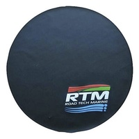 RTM 13inch Rim Suit Tough and Durable PVC 4 Wheel Drive Spare Tyre Cover Black
