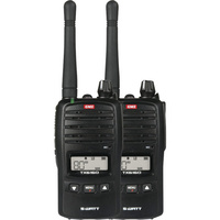 GME TX6160TP 5 Watt IP67 UHF CB Handheld Radio  Twin Pack Rugged design IP67 ingress protection