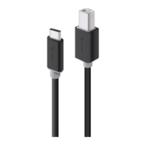 Alogic 2m USB 2.0 USB-C to USB-B - Male to Male - Pro Series