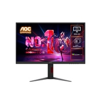 AOC 27' Mini-LED Gaming Monitor – 4K@160Hz / FHD@320Hz, 1ms GtG, 1152-zone Mini-LED, VESA mount, 1.07B colors, Delta E<2, HDMI 2.1, DP 1.4, USB hub