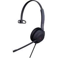 Yealink UH37 Mono USB Wired Headset, UC, USB-C, 35mm Speaker, Busylight, Leather Ear Cushion,HD Audio, 2Mic Noise Killer, Microsoft Teams & UC