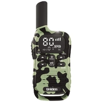 Uniden UH45-CG-MAX 0.5W UHF Handheld Radio with Kid-Zone Plus - Camo Green 