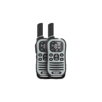 Uniden UH615-2-MAX 1.5W UHF Handheld Radio with Voice Scramble Grey 2 Pack 
