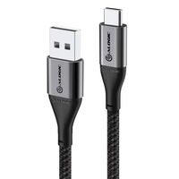 Alogic Super Ultra USB 2.0 USB-C to USB-A Cable - 1.5m - 3A/480Mbps - Space Grey