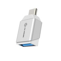 Alogic Ultra Mini USB 3.1 (Gen 1) USB-C to USB-A Adapter - Silver