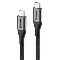 Alogic Super Ultra USB 2.0 USB-C to USB-C Cable - 30cm - 5A/480Mbps Space Grey