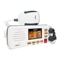 Uniden UM355VHF 25W VHF JIS4 Marine Radio White