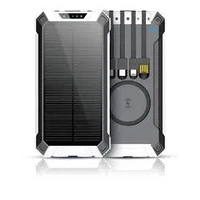 Uniden Solar Wireless Powerbank UPP200S 20000 mAh Capacity and Splashproof 