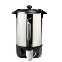 10L Litre 40 Cup Electric Stainless Steel Hot Water Boiler Warmer Heater Urn Tap