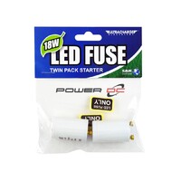ULTRACHARGE 240V 18W LED Fuse Twin Pack Starter