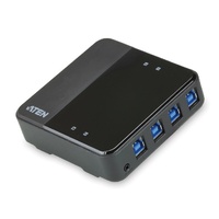 Aten 4 port USB 3.0 Peripheral Sharing Device Perfect for High-Bandwidth Devices