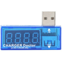 Usb Voltage Current Tester Suitable USB wall chargers car chargers powerbanks