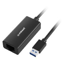 mbeat Compact USB 3.0 Gigabit Etherent Adapter Black 1000Mbps Lightweight