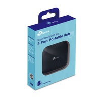 TP-Link USB3.0 Portable Hub 4 Ports Ultra Compact Design Black