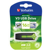 Verbatim 16GB V3 USB3.0 Green Store n Go V3 Rectractable