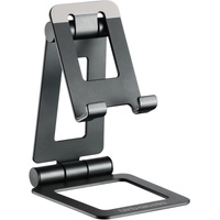 Urbanoki Portable Phone Tablet Stand Dual Folding Desk Travel Cradle Dock