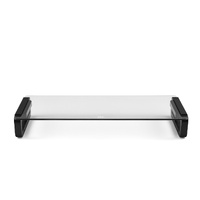 Monitor Desk Stand with USB 3.0 Charging Hub - Black