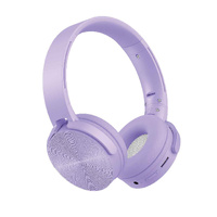Laser Wireless Foldable Headphones Purple