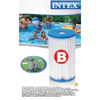 Intex Filter Cartridge replacement Size B INTEX FILTER PUMP 29005