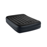 Intex Queen Pillow Rest Airbed with 240v pump 64124