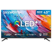 SKYWORTH 43Q5600H 2K QLED Black Smart Google TV HDR10 Chromecast Dolby Audio