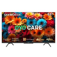 SKYWORTH 55Q6600H 55 inch Black QLED 4K Google TV 120Hz Dolby Vision Atmos