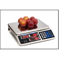 Digital Kitchen Scale Electronic 40KG 1g Increment White