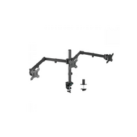 mbeat activiva Triple-Screen Articulating Monitor Arm  Matte Black ACA-BMA-TC01K