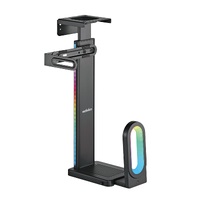 mbeat activiva RGB Ultra-Wide Adjustable Wall & Under-Desk Gaming PC Mount