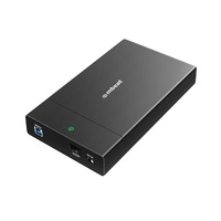 mbeat C1 Tool-Free USB 3.0 3.5 inch & 2.5 inch SATA HDD Enclosure - Black