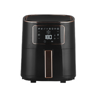 Healthy Choice AF700BRG 7L Digital Air Fryer-Black 1700W 200C 8 Cooking Settings