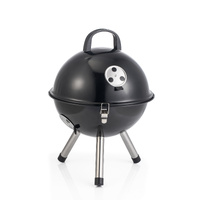 Hacienda BQ240 31CM Kettle Portable Charcoal Grill  with Easy Cleaning - Black